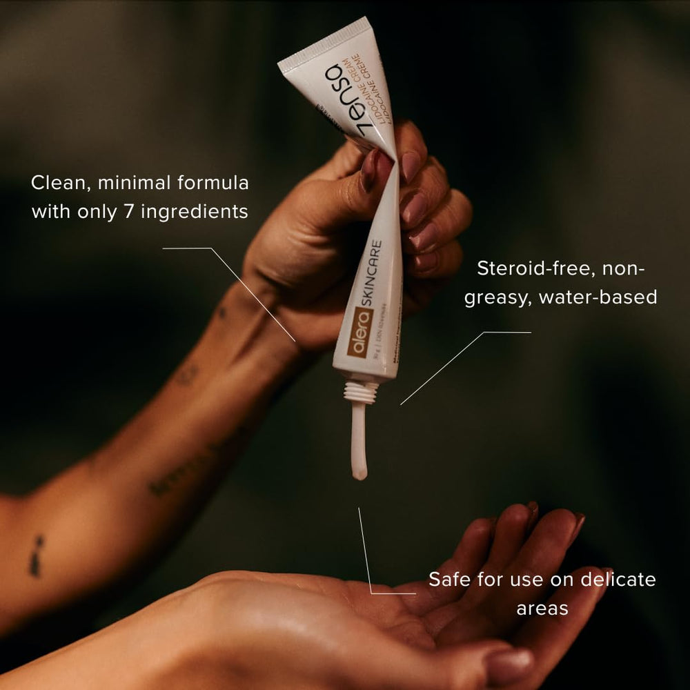 Zensa Numbing Cream 5% side view tube emphasizing 30g size.