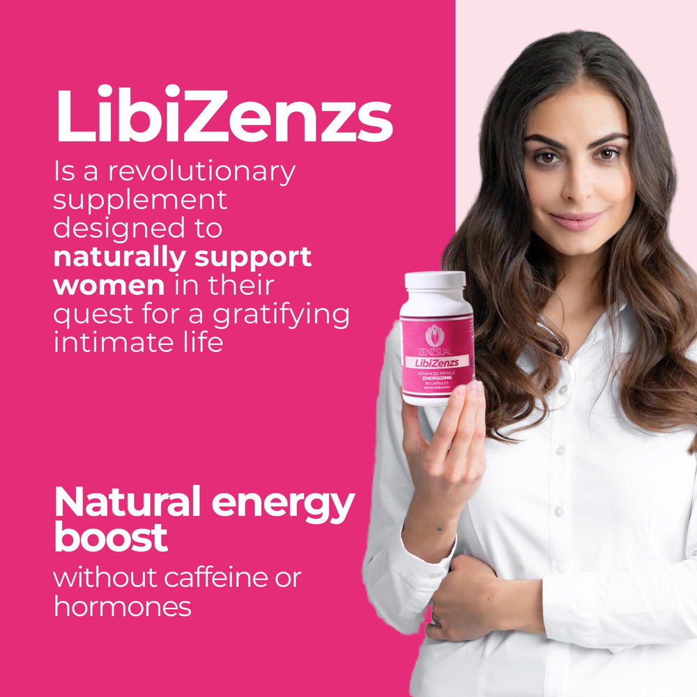 ZENZSUAL Libizenzs adaptogens set up a wellness-focused routine.