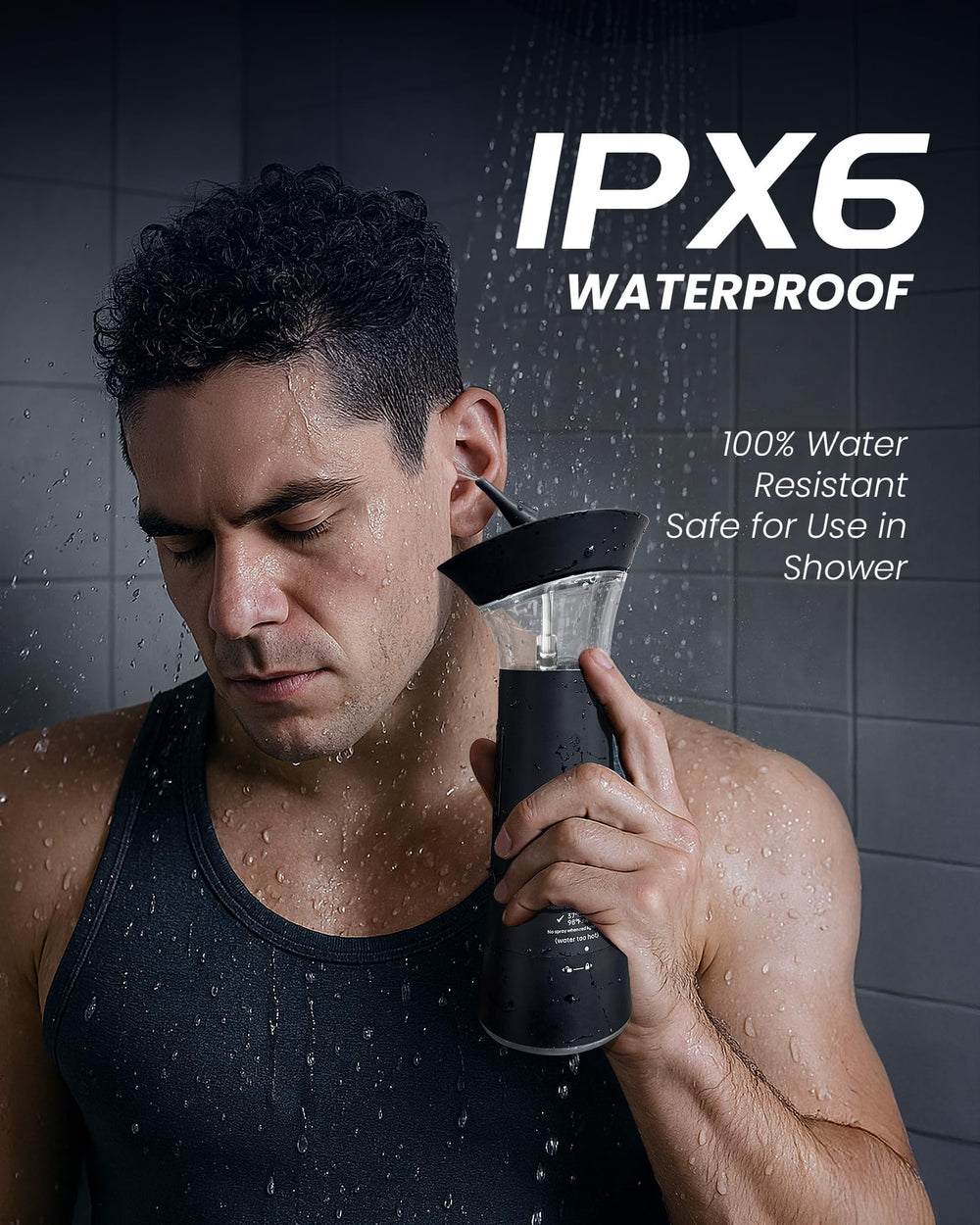 Zephronic ergonomic design enables natural posture during cleaning.