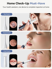 ZERONDER I35R home endoscope for at-home monitoring and sharing images