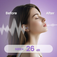 zeroplus earplugs 26dB noise reduction for concentration