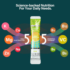 ZestLytes liposomal vitamin C Realipo label for premium daily nutrition.