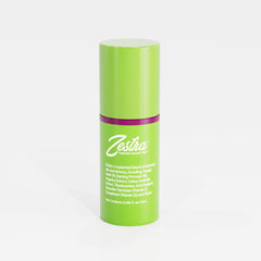 Packaging of Zestra Essential Arousal Oil highlighting all-natural, clinically tested arousal gel.
