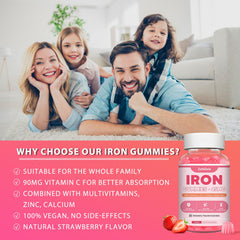 Zetelixia vegan iron gummies texture close-up reveals chewy gummies
