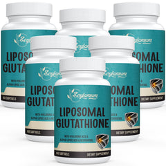 Zeylamum glutathione softgels bottle for daily support and potential skin vitality