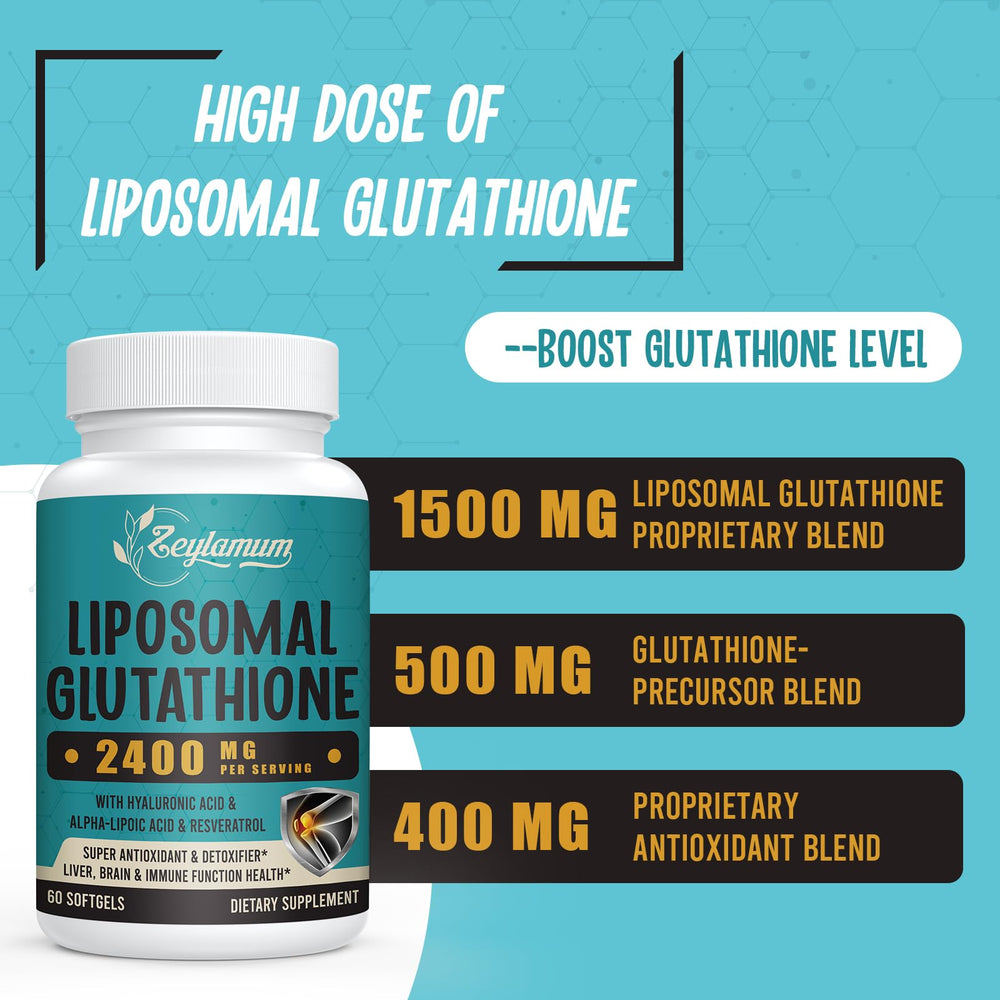 Product shows hyaluronic acid and resveratrol blend supporting antioxidants.
