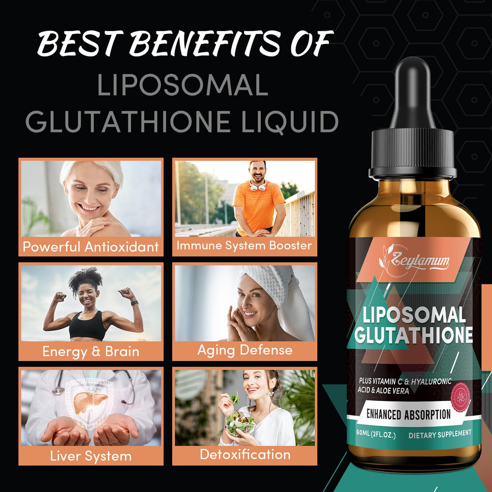 Zeylamum liquid drops dispensed into a glass for convenient use.