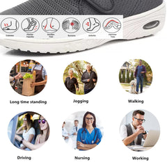 ZGDG Easy-on-off laces support quick adjustments for varied fit.