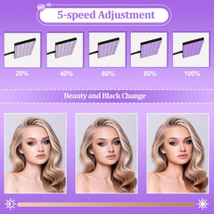 ZGHQHCDRH tanning lamp soft glow creates a gentle at-home glow.