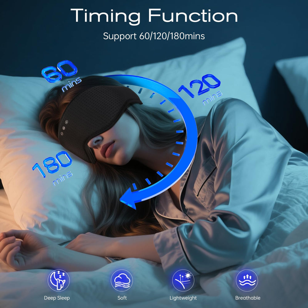 ZHENYEMEI Bluetooth 5.4 wireless headphones provide stable pairing.