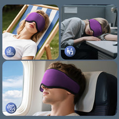 ZHENYEMEI purple color design adds a modern tech aesthetic.