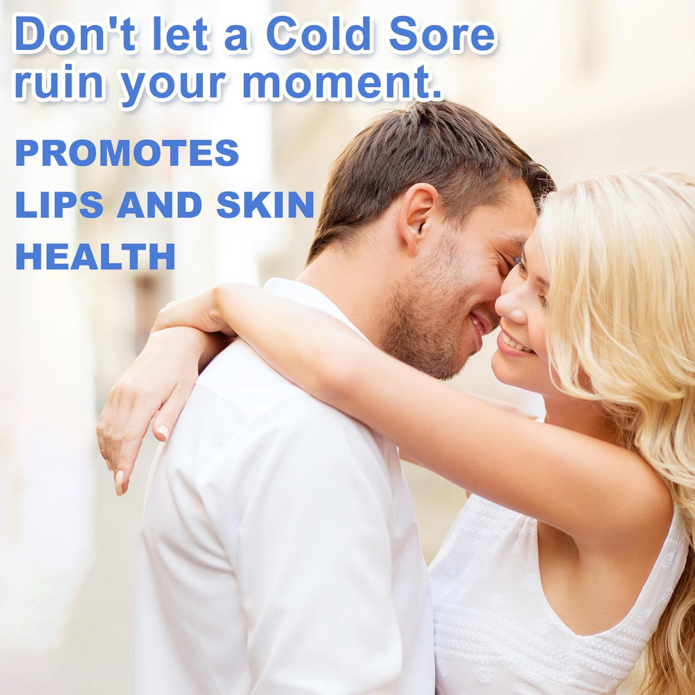 Zhizaiql bottle label featuring lysine and zinc for cold sore management.