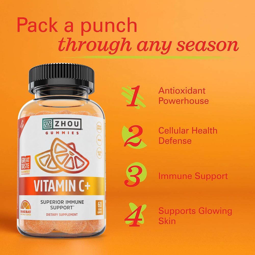 ZHOU Immune Support Bundle packaging on display for easy daily use