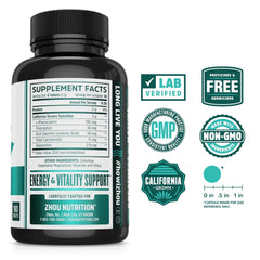 ZHOU Spirulina tablets on wood, easy daily greens for busy routines.