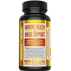Zhou Thyroid Support bottle label showing mineral blend.