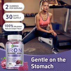 Third-party tested quality assurance seal for ZHPHK gummies