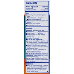 Zicam Intense Sinus Relief menthol cooling for a refreshing sensation.