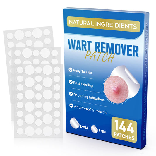 ZIHYO wart remover patches packaging highlighting hygienic design for easy use