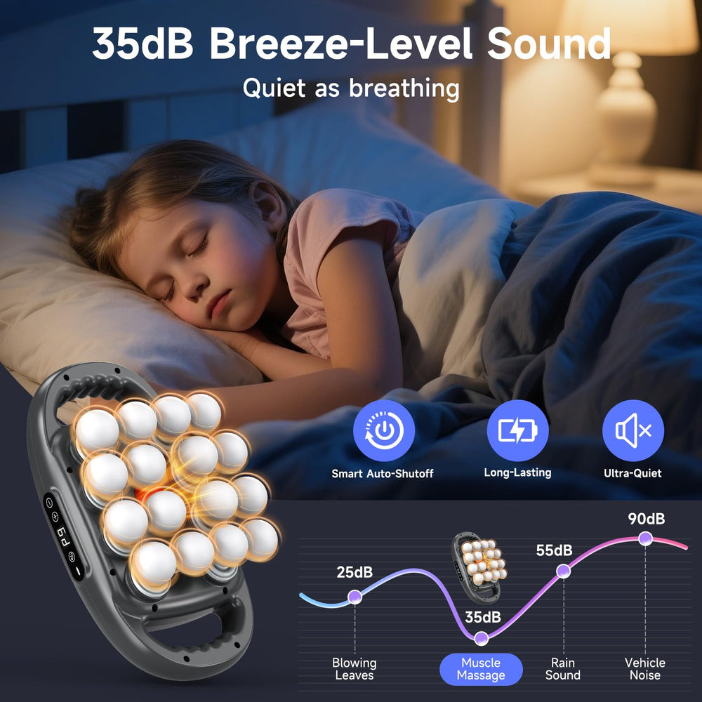 ZIIRCEH back, shoulder, and leg massage in one tool.