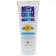 Zim's Max Creme for diabetics foot-cream soothes dry feet with herbal moisture
