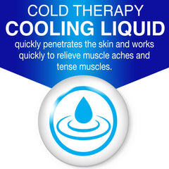 Cooling effect from Zim's Max Freeze Liquid for refreshing relief.