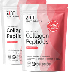 Zint Keto Collagen bottle front with grass-fed hydrolyzed peptides for daily protein support.