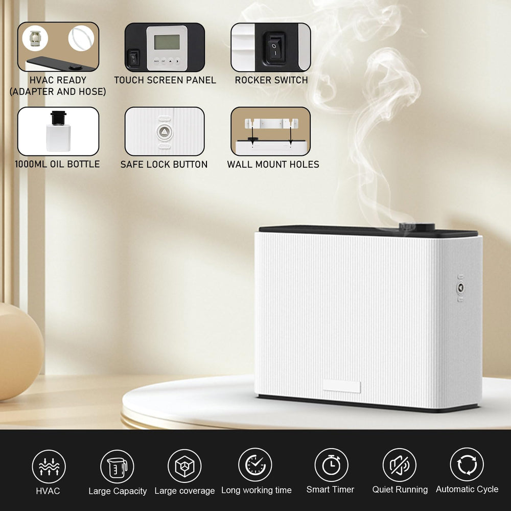 Zinyeme Scent Air Machine large-area coverage up to 4500 sq ft.