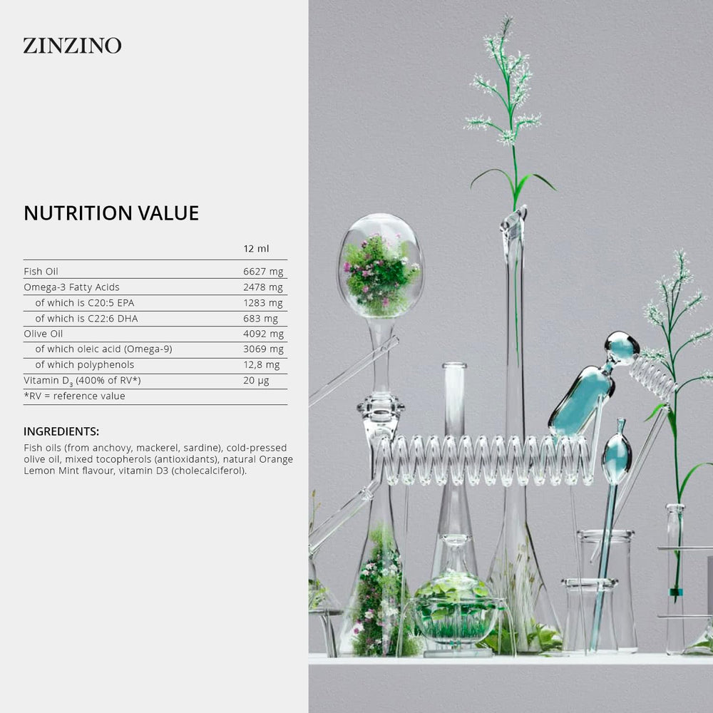 Zinzino BalanceOil+ Premium pour action—easy dosing for everyday meals