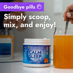 Zipfizz Nightly Calm kid dosing guide suggests appropriate servings.