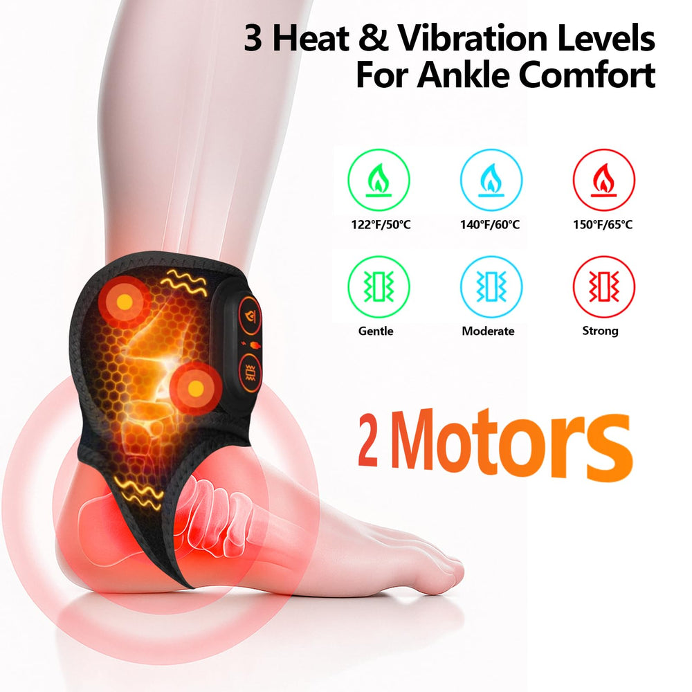 ZMHWANY ankle brace with secure velcro stays in place during activity.