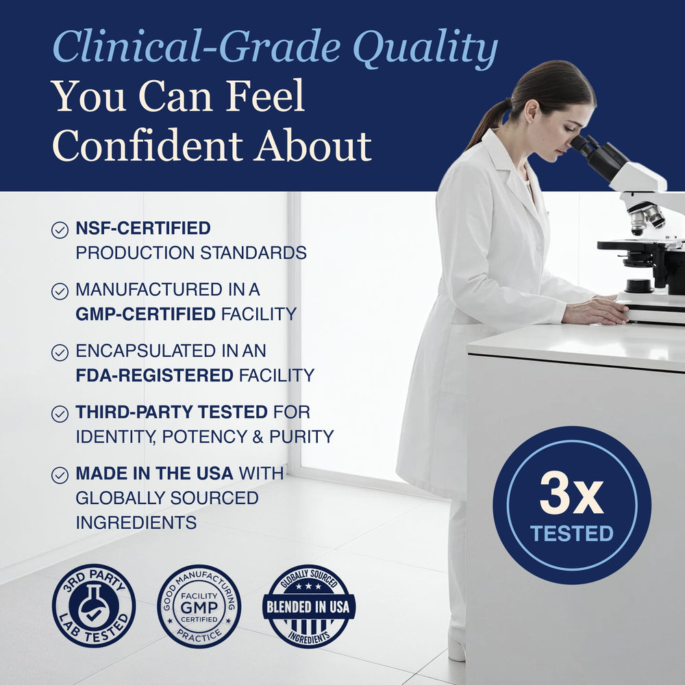 ZnS Health NSF-CGMP production seal for safety