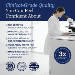 ZnS Health NSF-CGMP production seal for safety