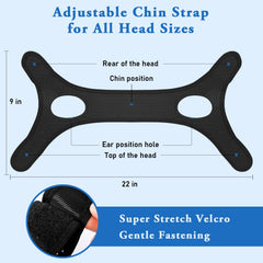 Znvyxhom chin strap durable fabric enables repeated washing without losing shape.