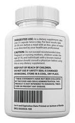 Zonata Aqua Capsules ingredients list image shows key components for transparency.