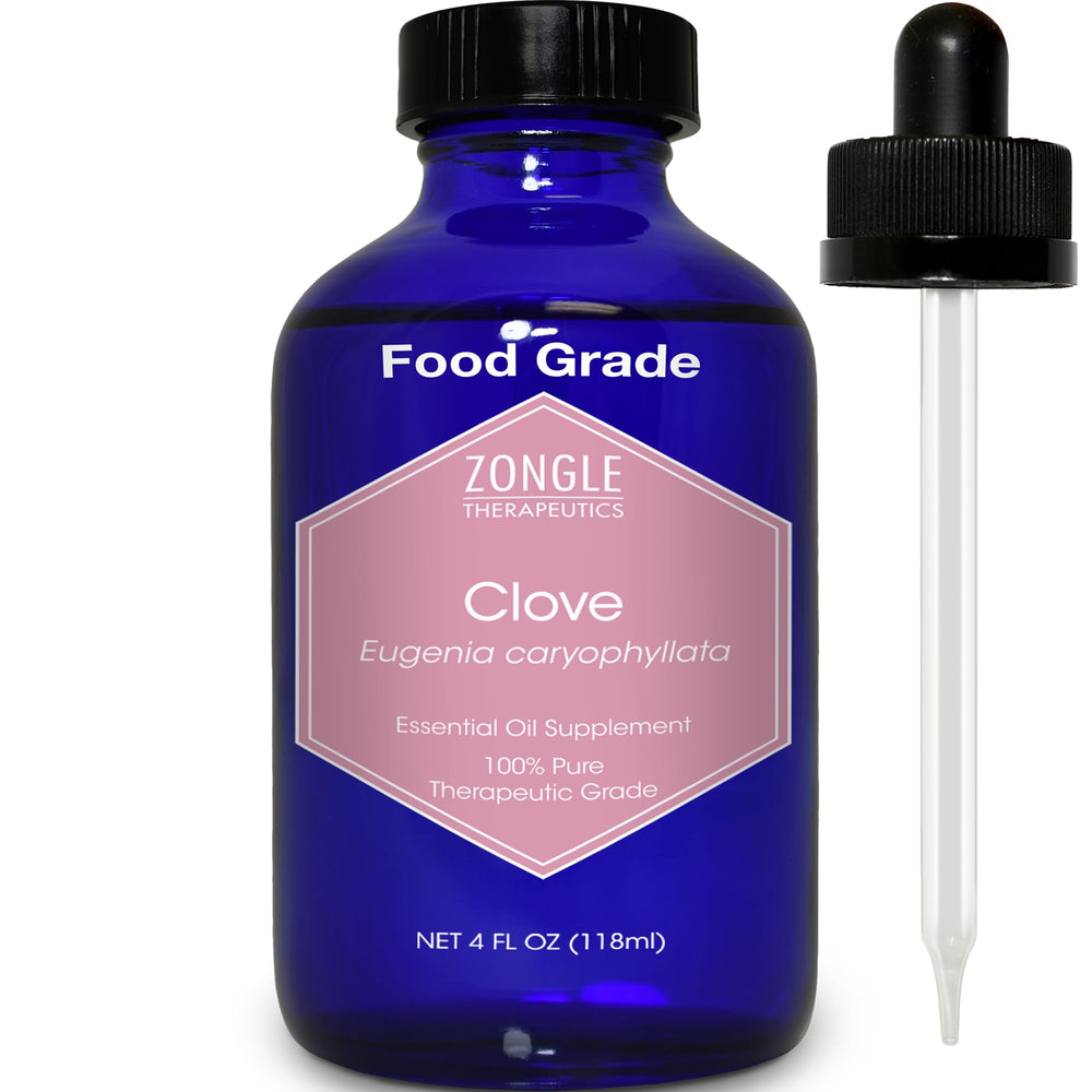Zongle Therapeutics clove oil bottle for pure, versatile daily care