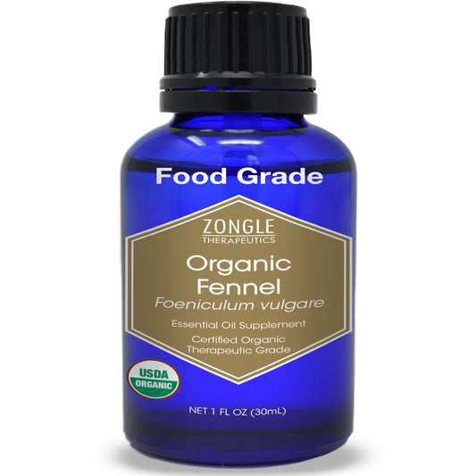 Zongle Therapeutics fennel oil bottle for everyday use with pure aroma.