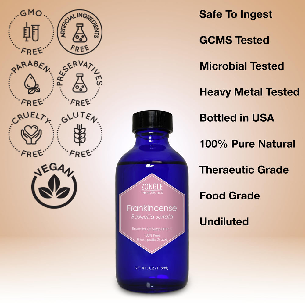 Zongle Therapeutics oil applied to face for gentle care