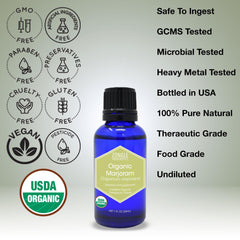 Zongle Therapeutics marjoram oil amber glass bottle preserves freshness