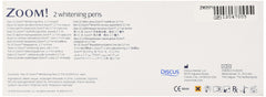 Zoom Whitening Pens 2 Pack packaging view highlighting portable, mess-free whitening solution