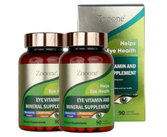 Zooone lutein eye vitamins tablets for macular support and daily eye nourishment.