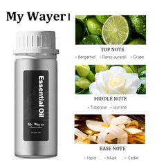 ZORALM My Wayer bergamot-neroli-grape note hints at bright citrus opening.