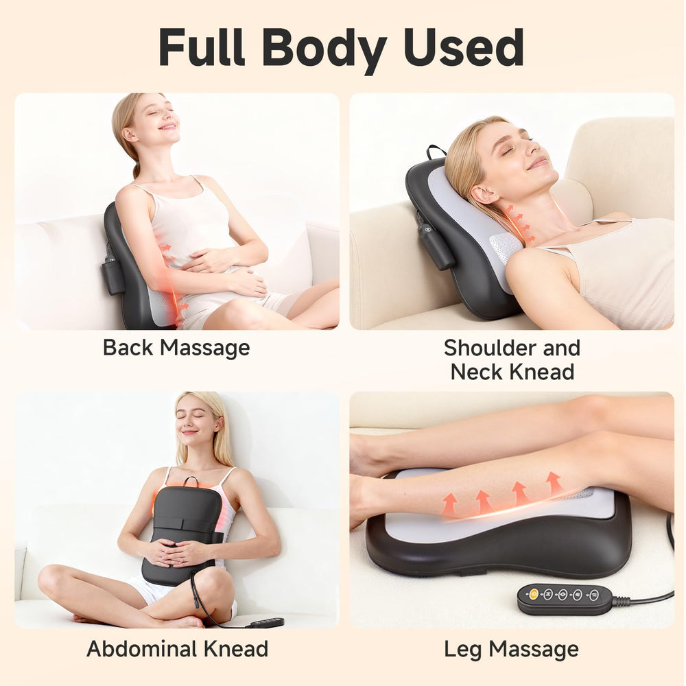 Portable ergonomic handle on Zorynae massager for easy carrying
