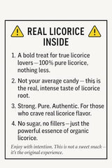 ZOT organic licorice extract from fresh juice enhances recipes with authentic licorice notes