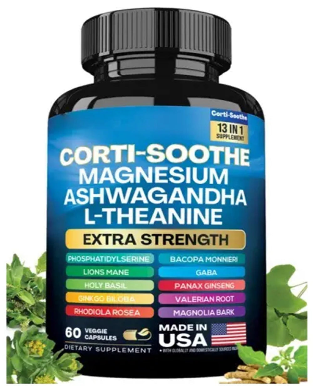 Zoyava Corti-Soothe on a morning desk promoting a calm routine.
