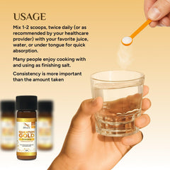 Meditation scene featuring Quantum Gold 24K ormus by ZP.TECH