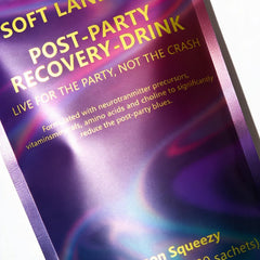 Scoop with ZPX Soft Landings lemon powder for easy pre-bed recovery.
