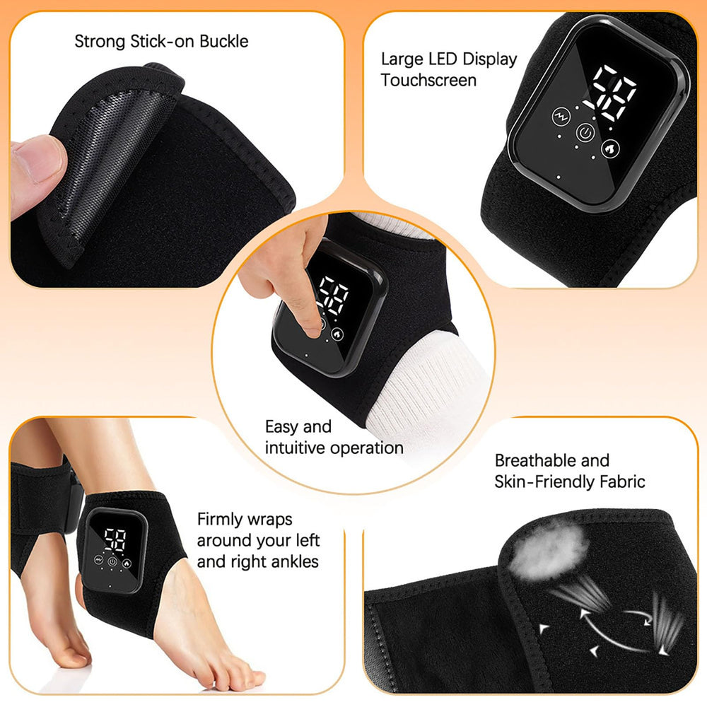 Soleva display panel with adjustable modes and heat levels for personalized comfort.