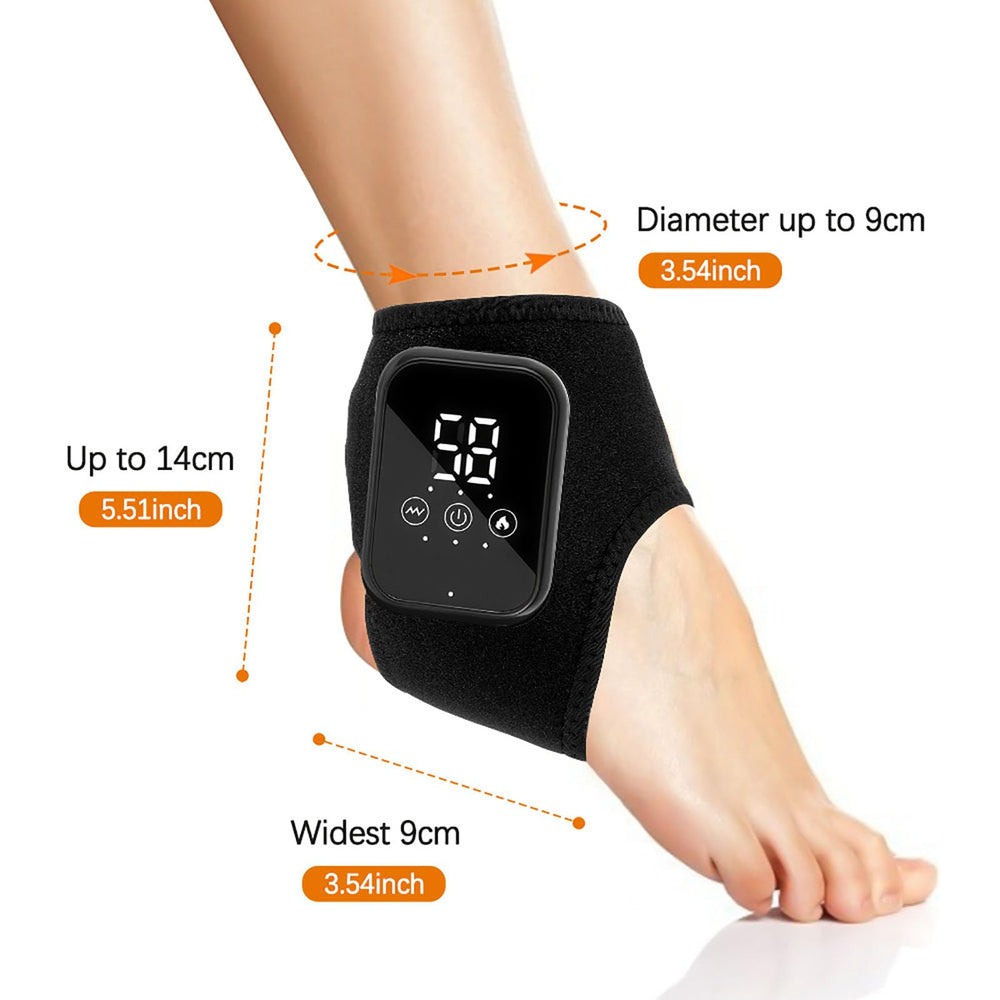Compact, travel-friendly design of the ZRW Soleva foot massager on the go.