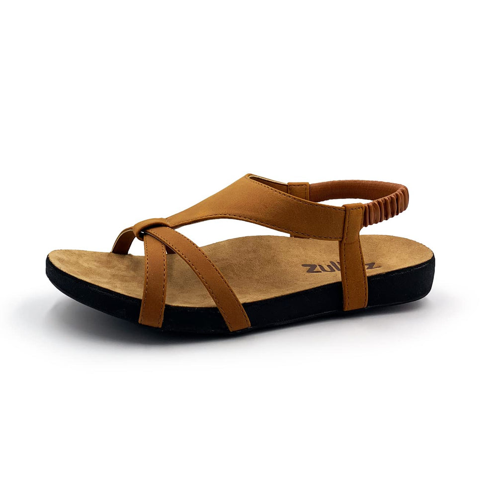 Zullaz Anna soft cotton microfibre toe-post delivers breathable comfort.