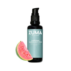 Zuma Nutrition Guava Leaf Zinc bottle close-up for daily use